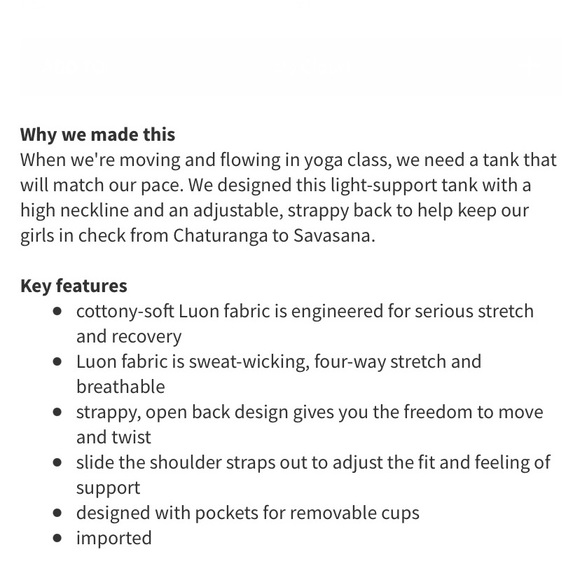 Lululemon “Dancing Warrior” Tank - Picture 10 of 11